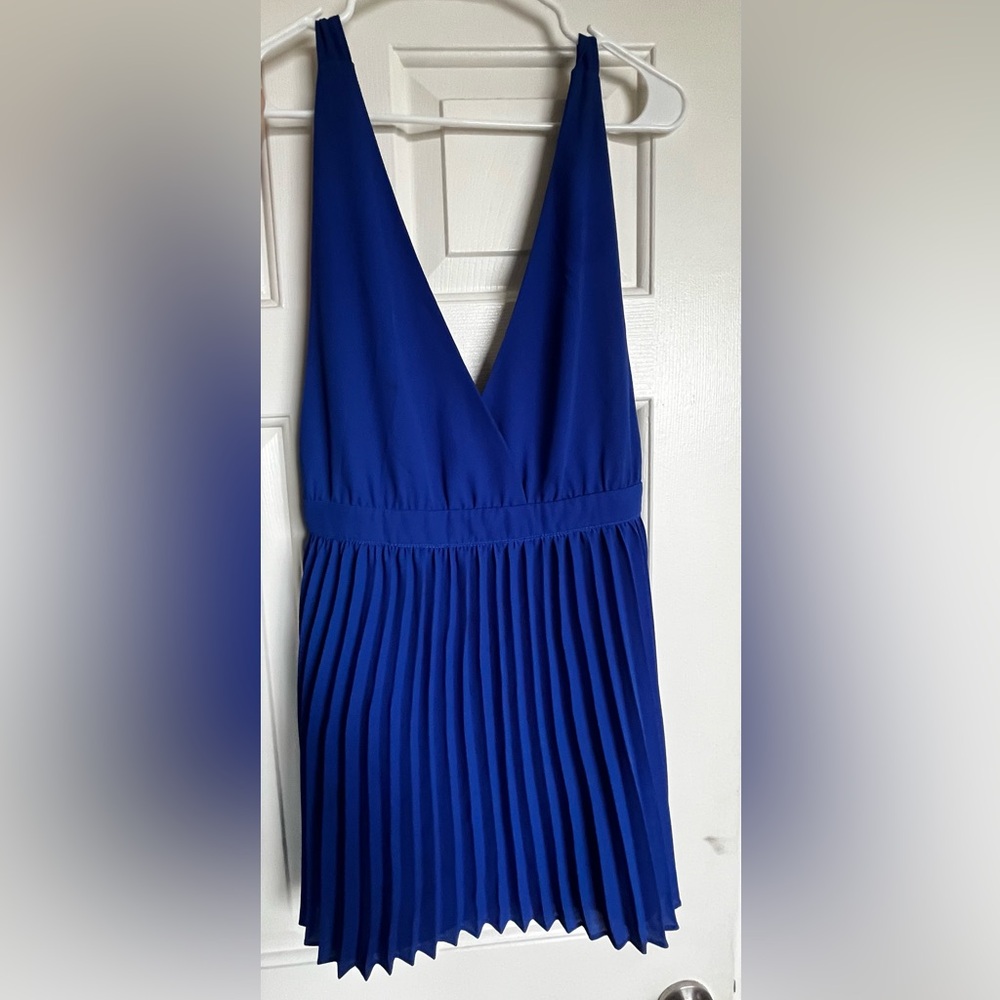 Blue Mini Dress